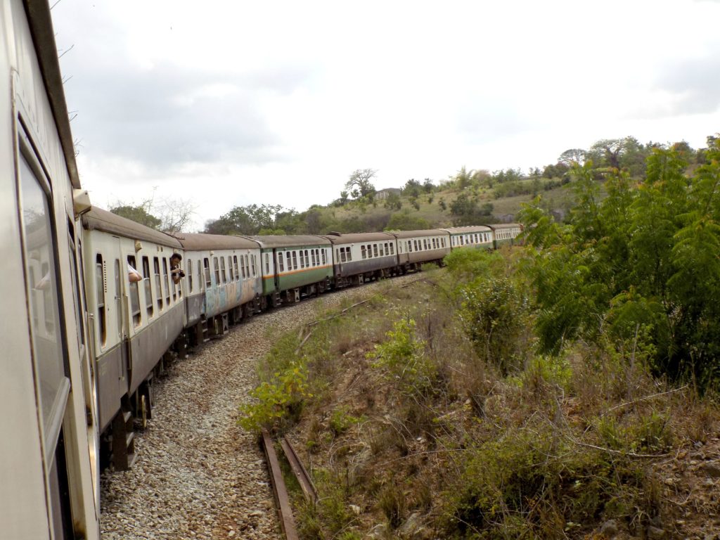 Train from Nairobi to Mombasa