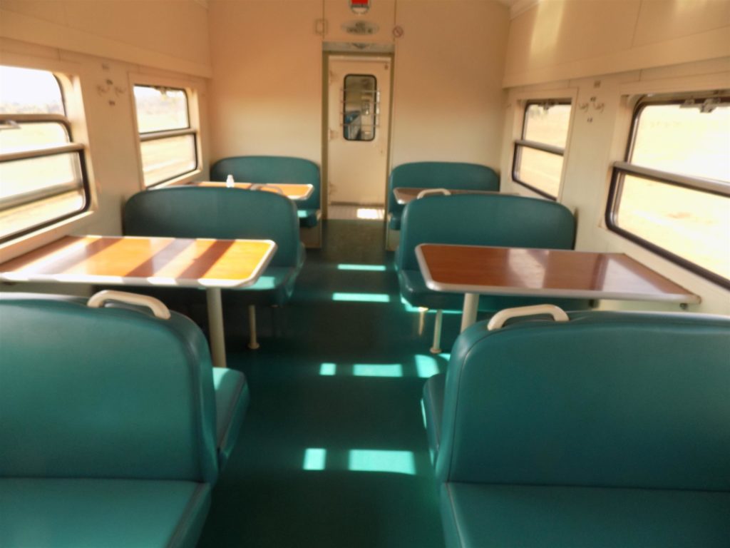TAZARA Trains - Mukuba Express cabin