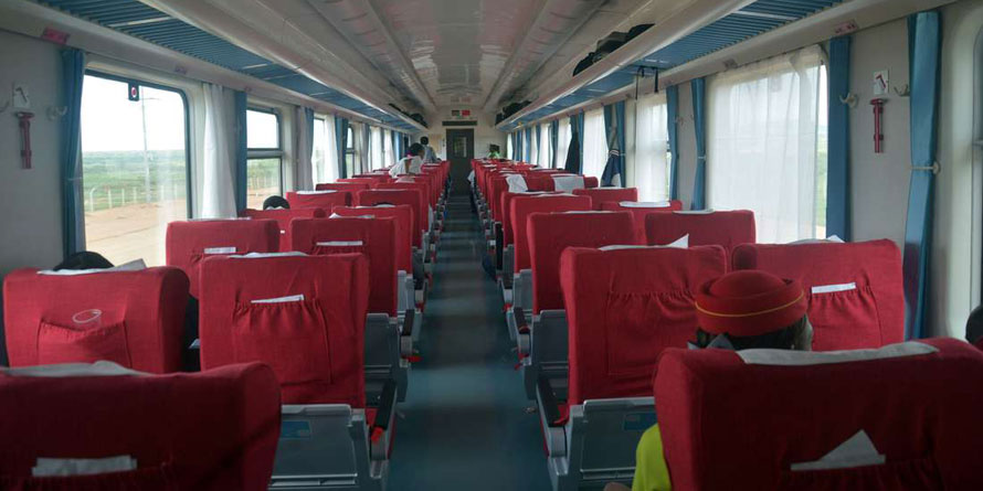 SGR Madaraka Express train tickets - SGR Madaraka express train First class