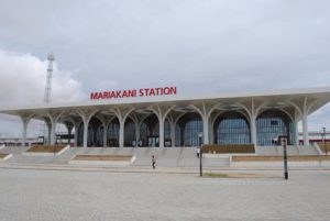 County Train - Mariakani Station