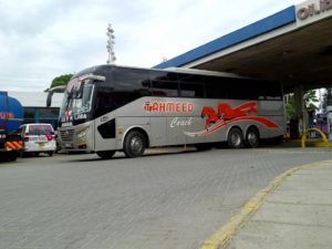 Traveling by bus in East Africa - Tahmeed Coach